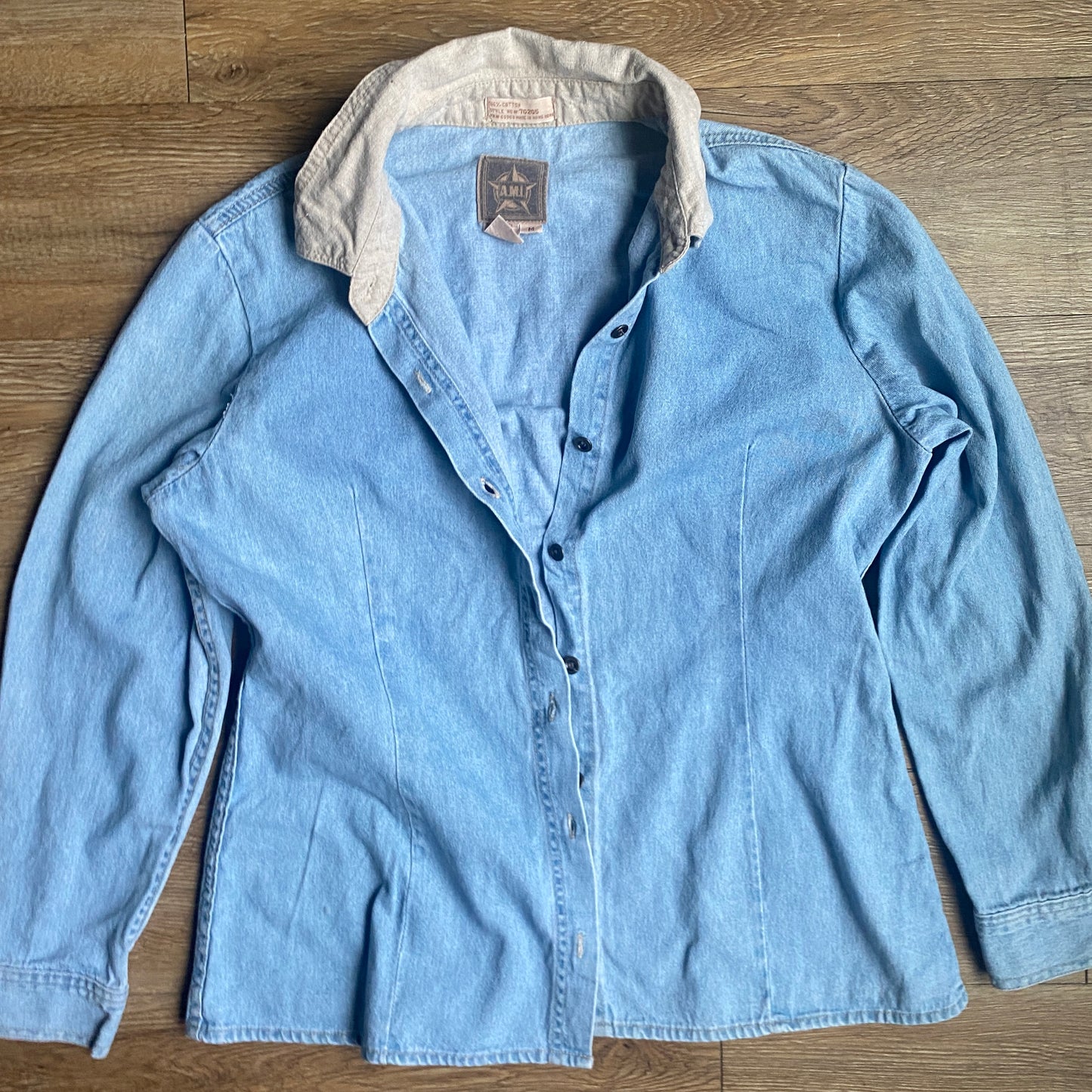 Medium Jean Button Up