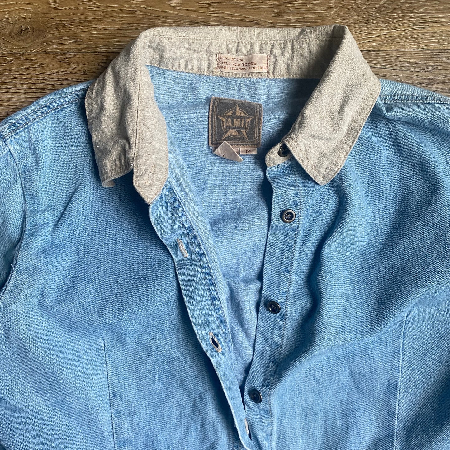 Medium Jean Button Up