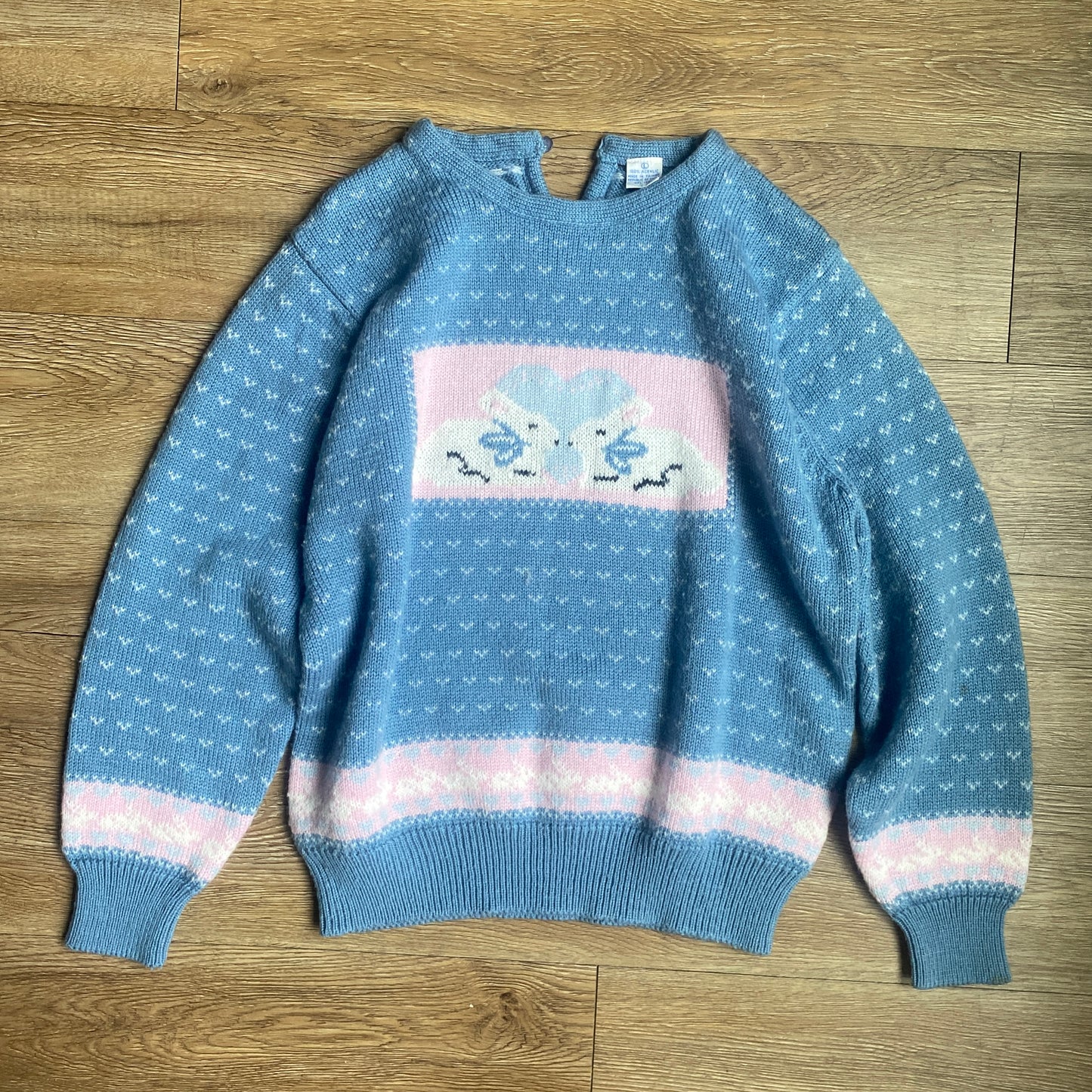 Large Bunny Knit Sweater